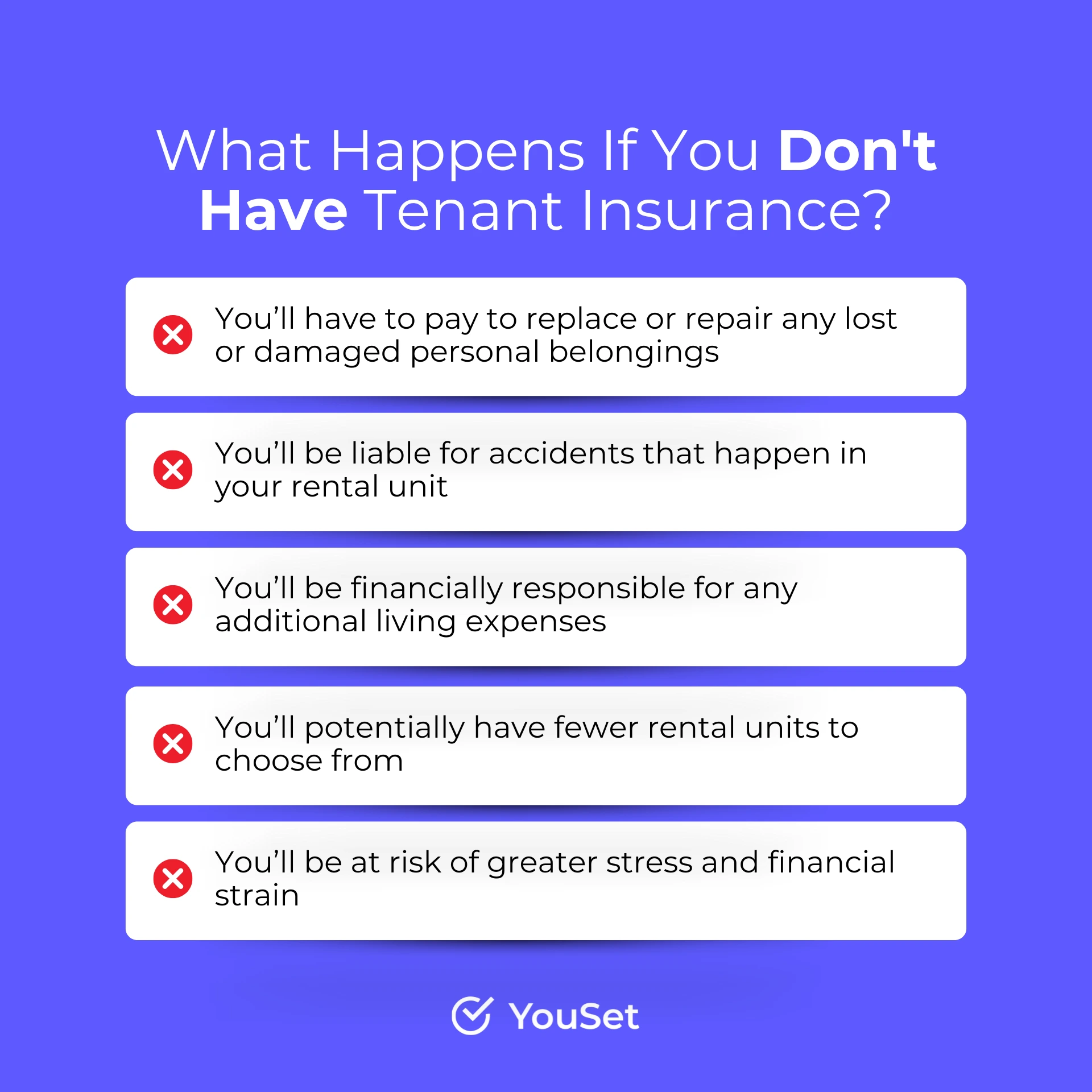 What Happens If You Dont Have Tenant Insurance - YouSet