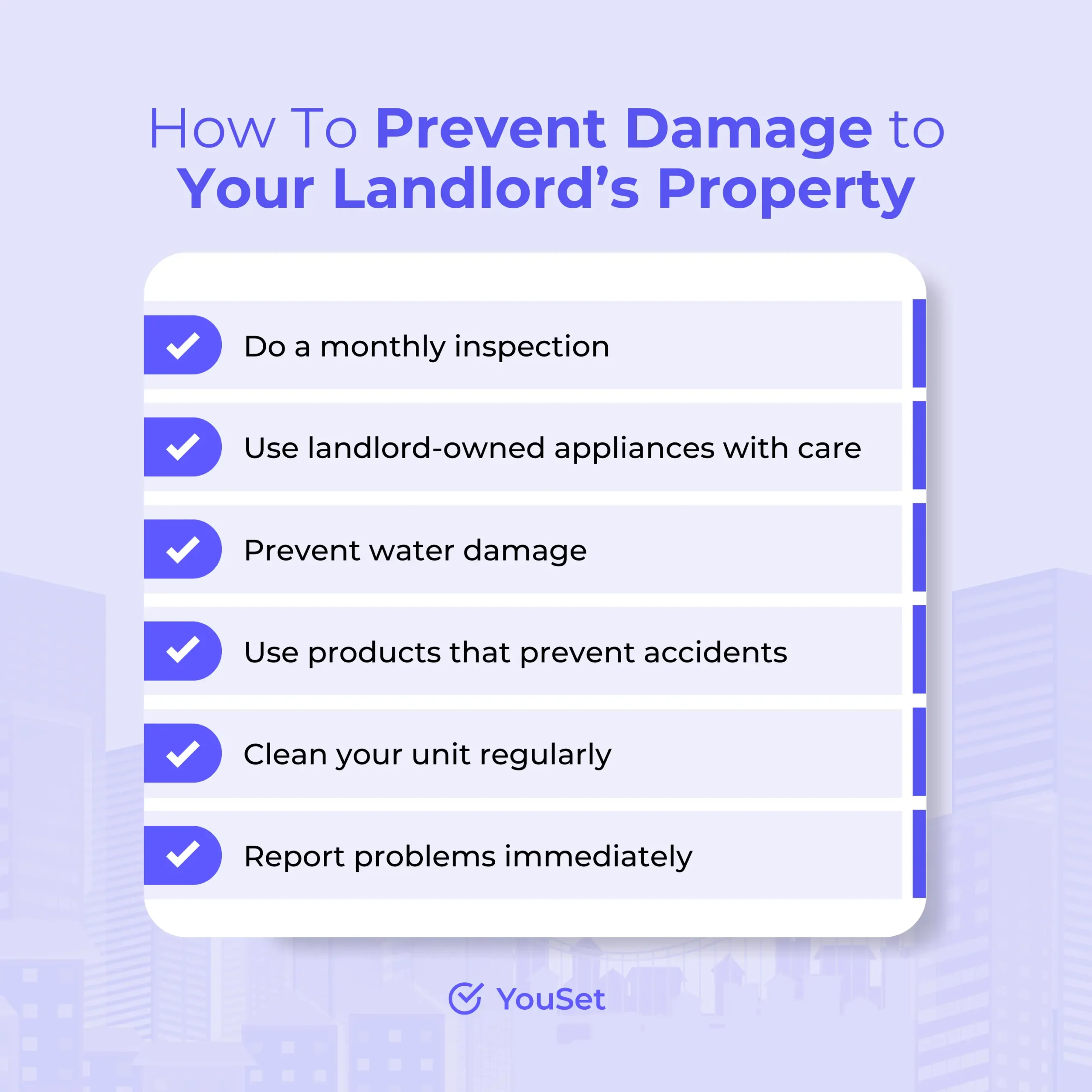 How To Prevent Damage to a Landlord’s Property - YouSet