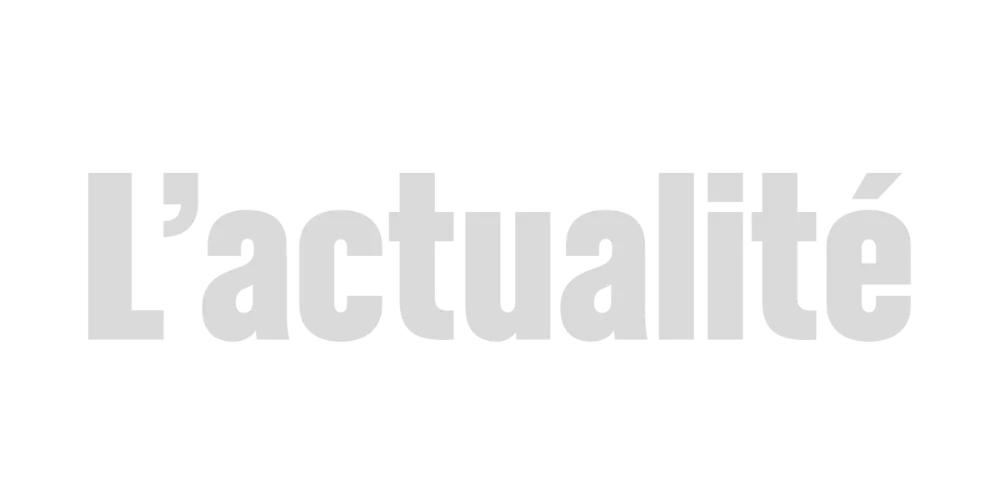 L'actualite Logo Grey