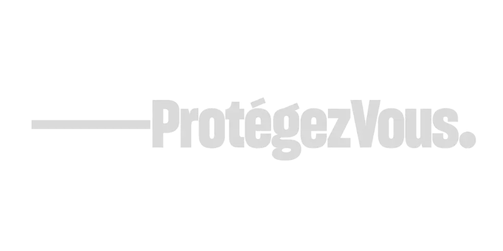 Protégez-Vous Logo Grey