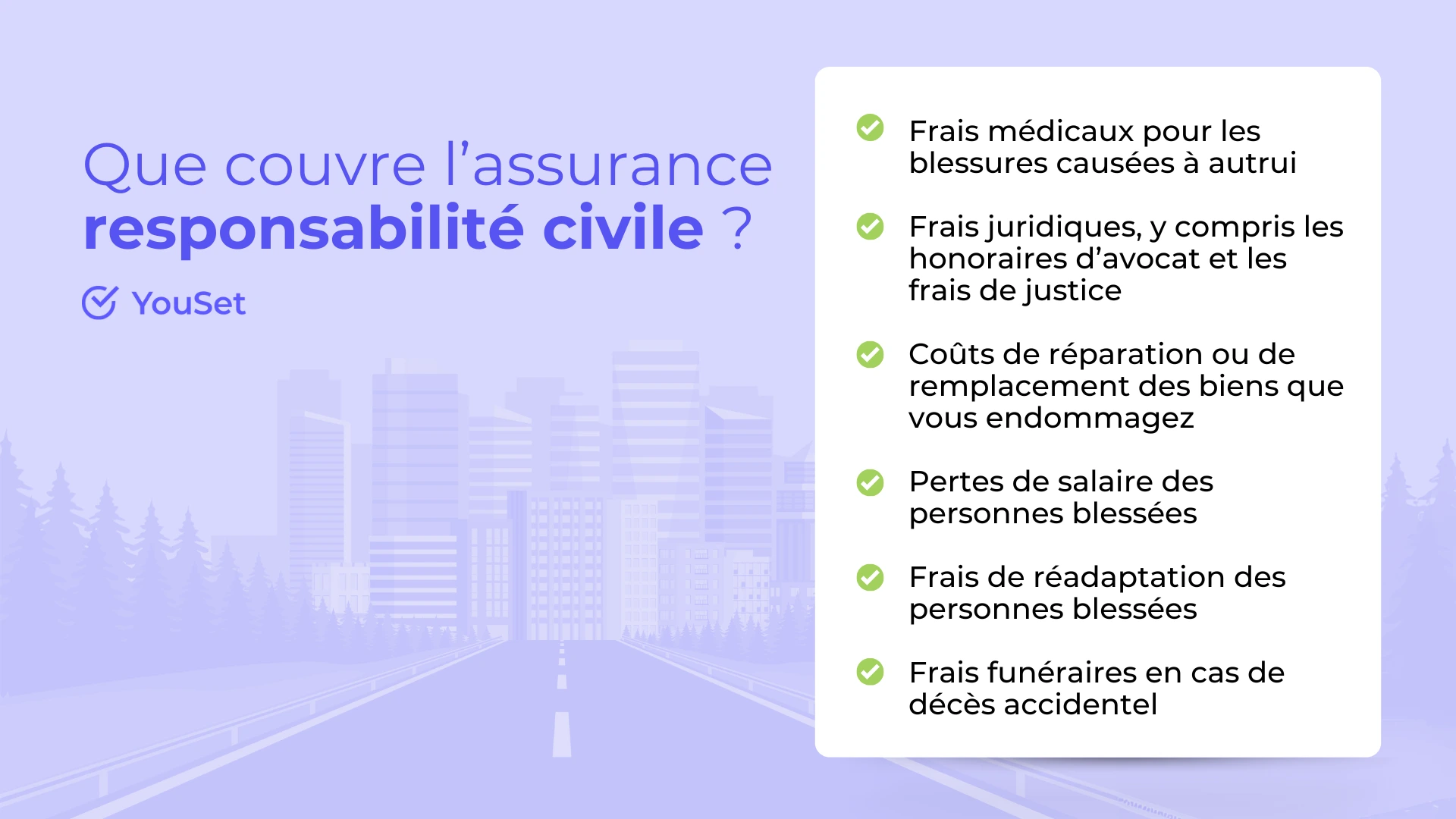 Que couvre l’assurance responsabilité civile - YouSet