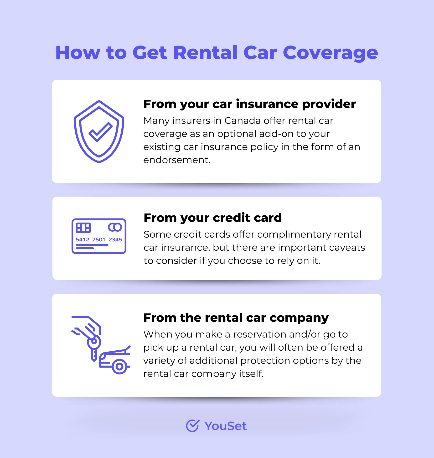 How to Get Rental Car Coverage - YouSet